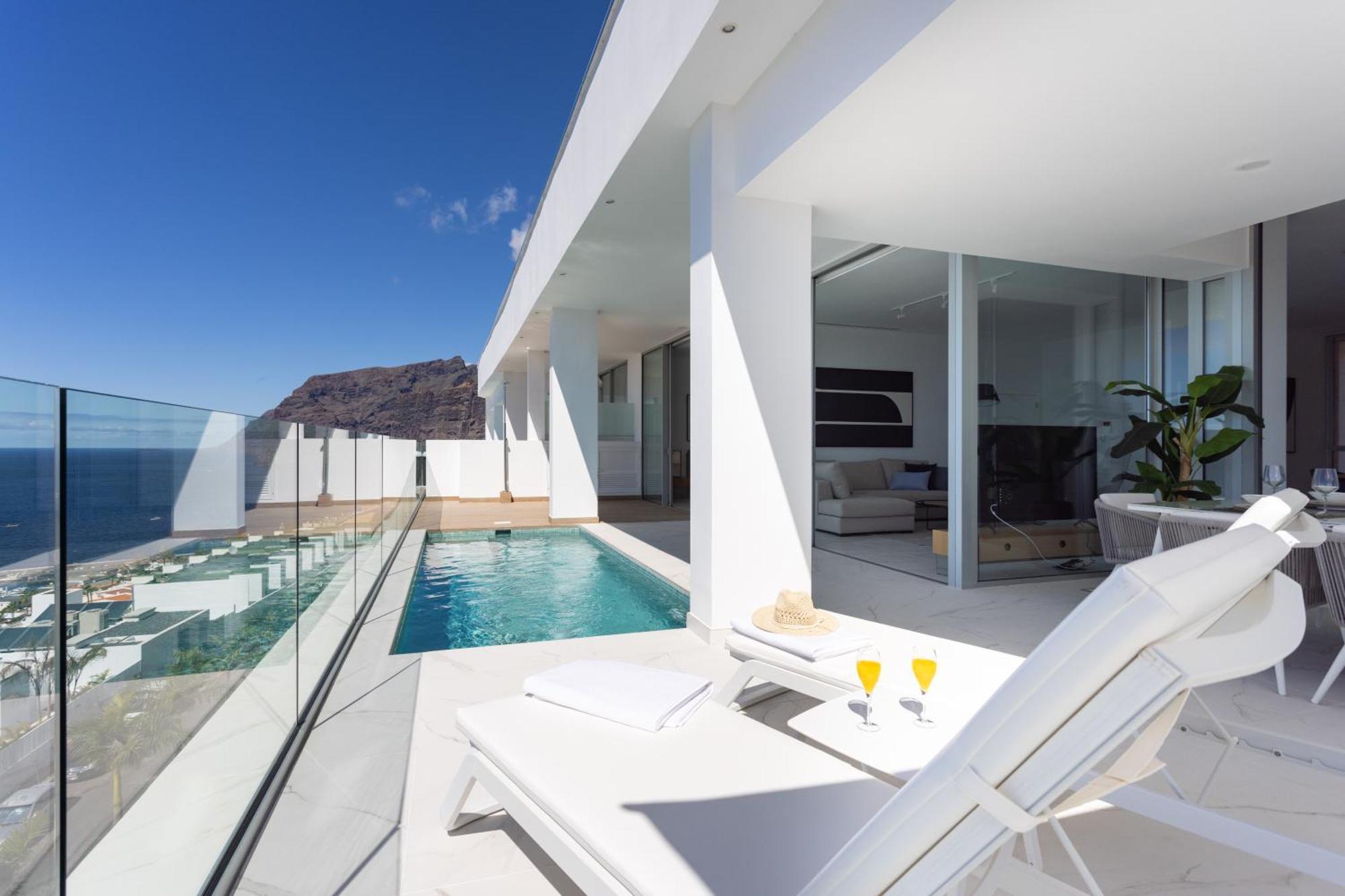 Crystal I Luxury Apartments By Enjoyahome Acantilado de los Gigantes Exterior foto